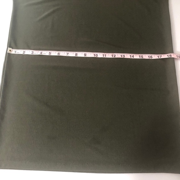 Leith Green Mini Shift Dress Size XS - Picture 8 of 11